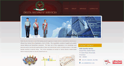 Desktop Screenshot of deltasecurityservicesindia.com